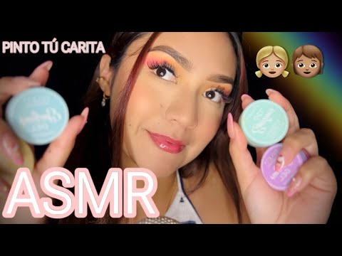 asmr en Español para NIÑOS 🎨 - ASMR tocando tu carita