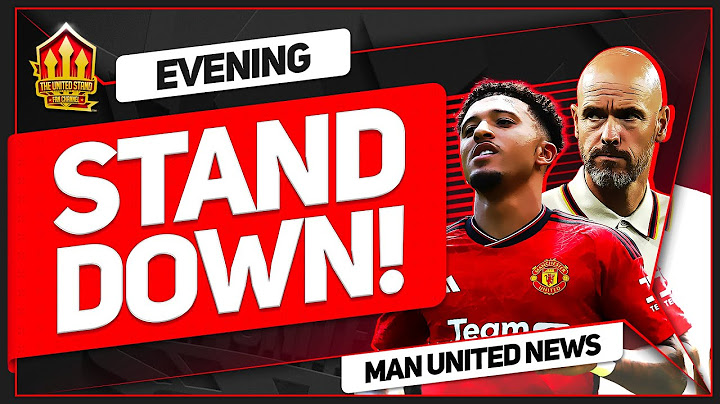 SANCHO Apology to TEN HAG? Man Utd News
