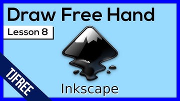 Inkscape Lesson 8 - Free Hand Drawing Tool