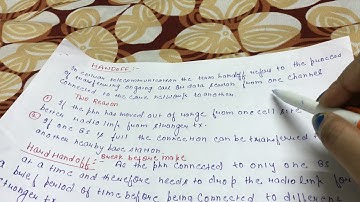 Handoff in mobile communications Hard hand off and soft handoff