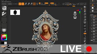 Zbrush 2021 - techniques Ornaments 