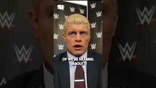 Triple H texted Cody Rhodes after winning the ROH championship