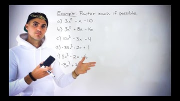 Factoring by Decomposition (a isn