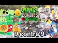 Plantas vs Zombies en Peluche : 9 contra 9