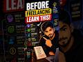 Don’t Start Freelancing Before Watching This ❌ || #freelancing #freelancerlife #workfromhome #ap #ai
