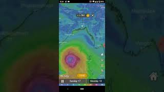 Cyclone Amfan Live ⚡🐀 #Hurricane_Amfan