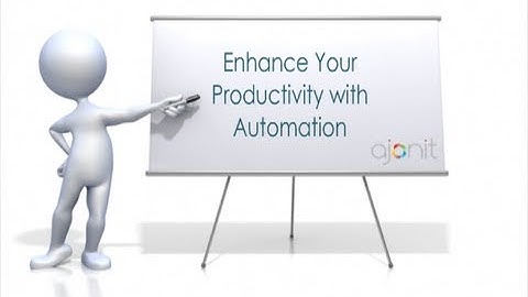 Enhance Your Productivity With Automation