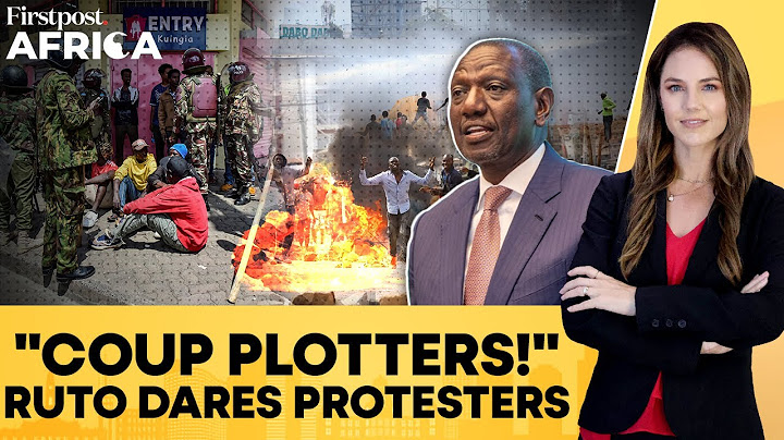 Kenya: Ruto Warns Protesters Against Plotting A Coup After "Saba Saba" March | Firstpost Africa