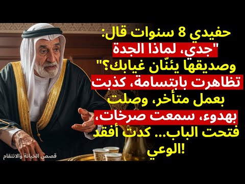 حفيدي حدثني عن صديق للجدة تلك الليلة وصلت بهدوء وما رأيته دمرني قصة حقيقية مؤلمة