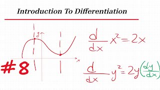 Intro to Differentiation Part 8 | How To Solve Implicit Differentiation Problems