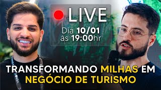 Transformando MILHAS em NEGÓCIO DE TURISMO! Michell Felipe e Lucas Fialho (agência de viagens)