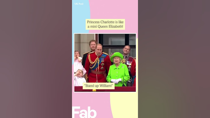 Princess Charlotte's a mini Queen Elizabeth 🥺👑 #shorts #queenelizabeth #royal #princesscharlotte