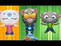 TALKING TOM HERO DASH -- HERO TOM ANGELA RUNNING CLASSIC RUN MIRROT &amp; HYPAR TOM LAVA DOWN FUNNY FAIL