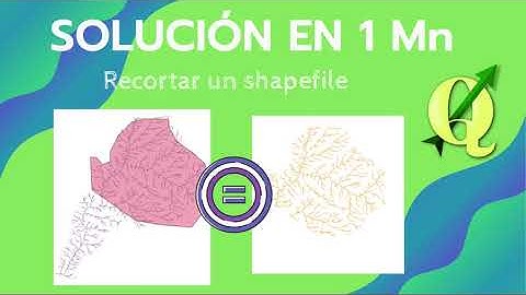 Recortar SHAPEFILE a partir de otro SHAPEFILE en Qgis (CLIP)-🌏🚀Fácil y Rápido- 1Mn