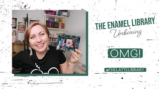 The Enamel Library Unboxing | An incredible enamel pin!