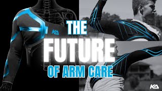 KINETIC ARM エルボーサポート付き K2 Adult Sleeve | Dynamic Shoulder & Elbow Support by