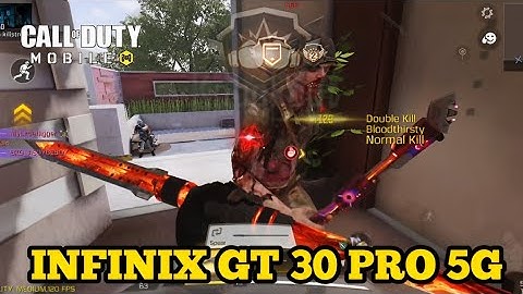 Infinix GT 30 PRO 5G Game Test CODM | 120fps Unlock | Gyroscope Test | Atlas Dust Rider Gameplay
