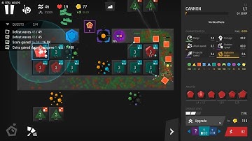 Infinitode 2 - Infinite Tower Defense Gameplay (No Commentary)