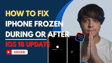 How to Fix iPhone Frozen During or After iOS 18 Update