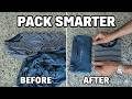 2 Genius T-Shirt Folding Hacks That Save Luggage Space