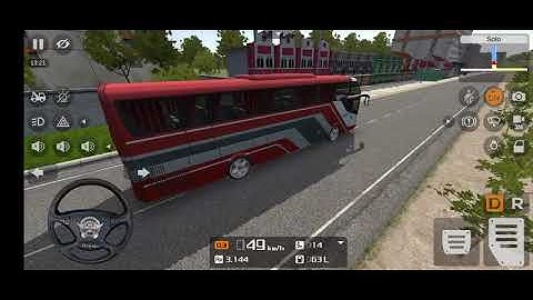bus simulator Indonesia mobile gameplay solo to wonogiri by #SKGAMING