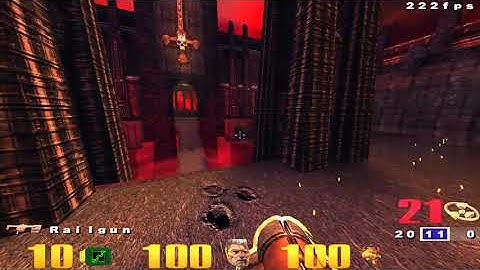Quake III Arena + Screen Space Reflections shaders
