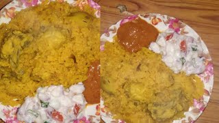 Aaloo  Chicken Special Tahari| Chicken pulao Recipe||Easy Chicken Tahari Recipe||