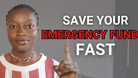 How To Save Up For Emergency Fund Fast - 6 Steps To Building Your emergency Fund