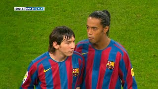 18 Year Old Messi Masterclass vs Real Madrid (Away) 2005-06 English Commentary HD 1080i