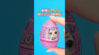 BEST L.O.L. Surprise found! 🤩 | Zaini Egg | ASMR Unboxing #asmrsounds #toysurprise #satisfying