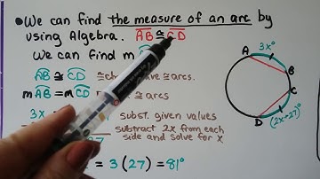 Geometry 12.2b, Congruent angles, arc, chords, & 3 Theorems