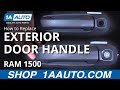 How to Replace Exterior Door Handle 2002-08 Dodge Ram