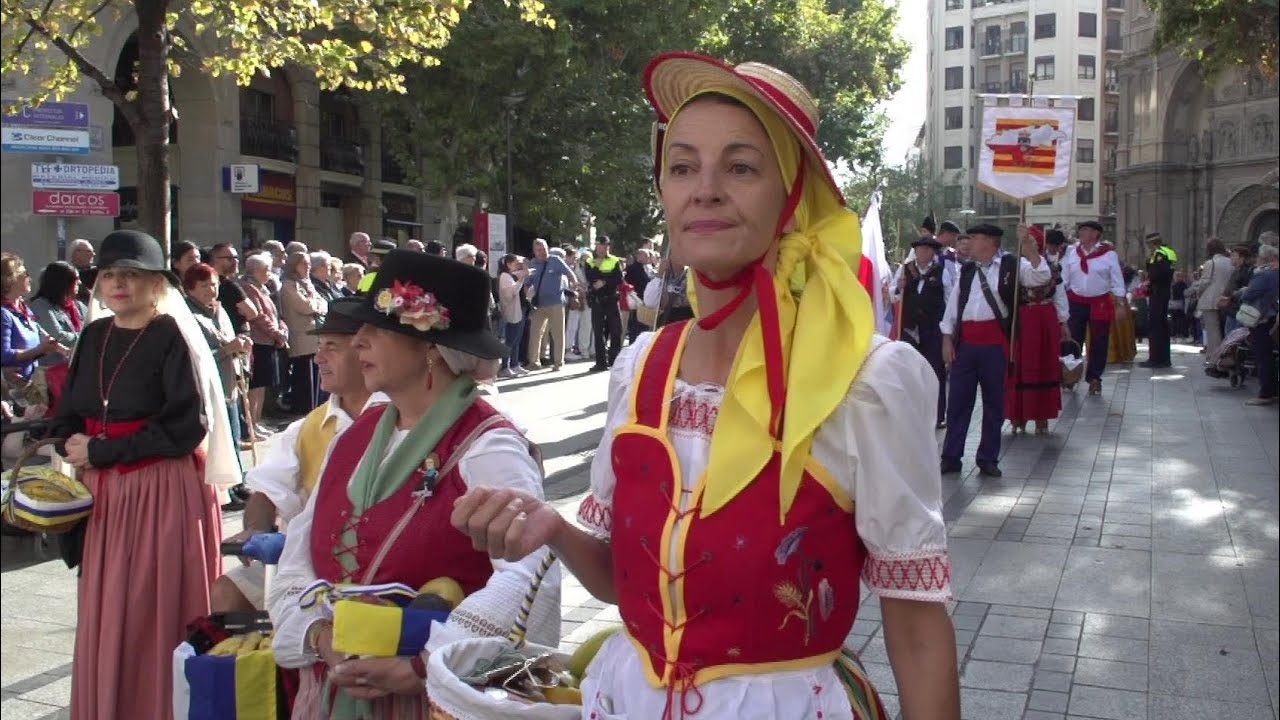 Ofrenda de Frutos Zaragoza 2022 inicio