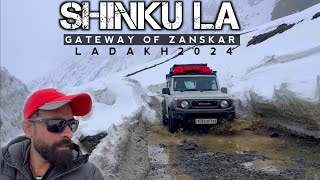 Ladakh ka Rasta Khul Gya || Shinkula Ho Gya Open  || Darcha to Shinkula 2024 Jimny on Shinkula