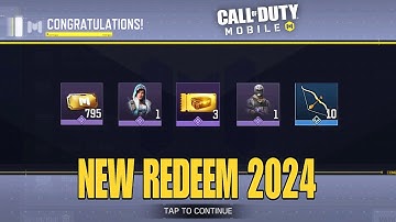 *NEW* CODM NEW REDEEM ITEMS AUGUST 2024 | CALL OF DUTY MOBILE NEW ITEMS REDEEM AUGUST 2024