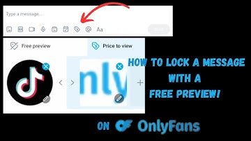 Tutorial: how to do free preview on a locked message on OF