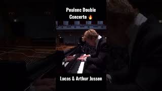 #short #piano #brothers Lucas &amp; Arthur Jussen play Poulenc’s concerto for 2 pianos.