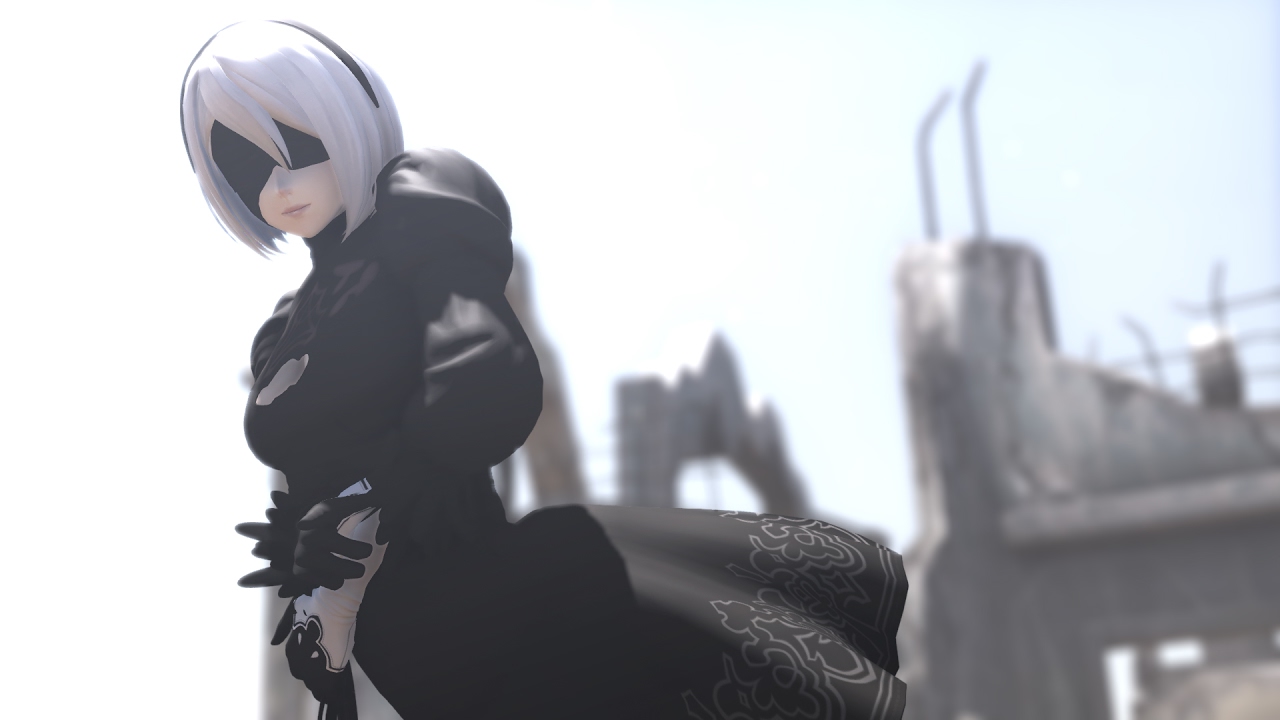 ニーアオートマタ mmd