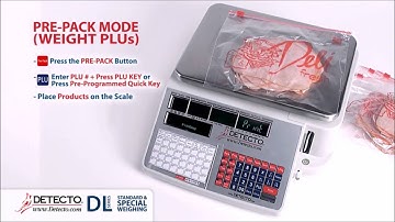 DETECTO DL Series Standard and Special Weighing