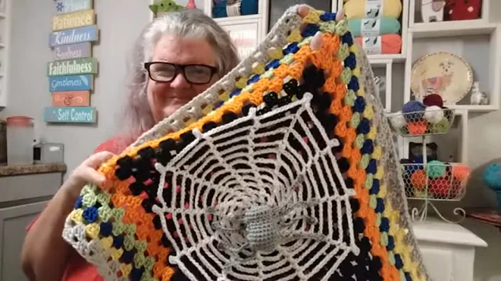 Step-by-Step Halloween Crochet: Watch My Spider Blanket Grow