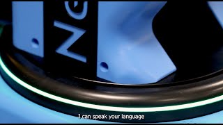 A collaborative robot celebrating International Mother Language Day? Ned2 is your polyglot of choice