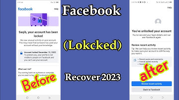 your account has been locked facebook learn more | How to unlock facebook | Recovery Option Not Show
