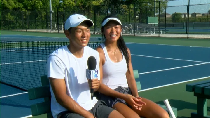 Meet Harrison Tennis Stars Aaron & Emma Gu