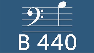 B 440 Tuning Note (10 minutes)