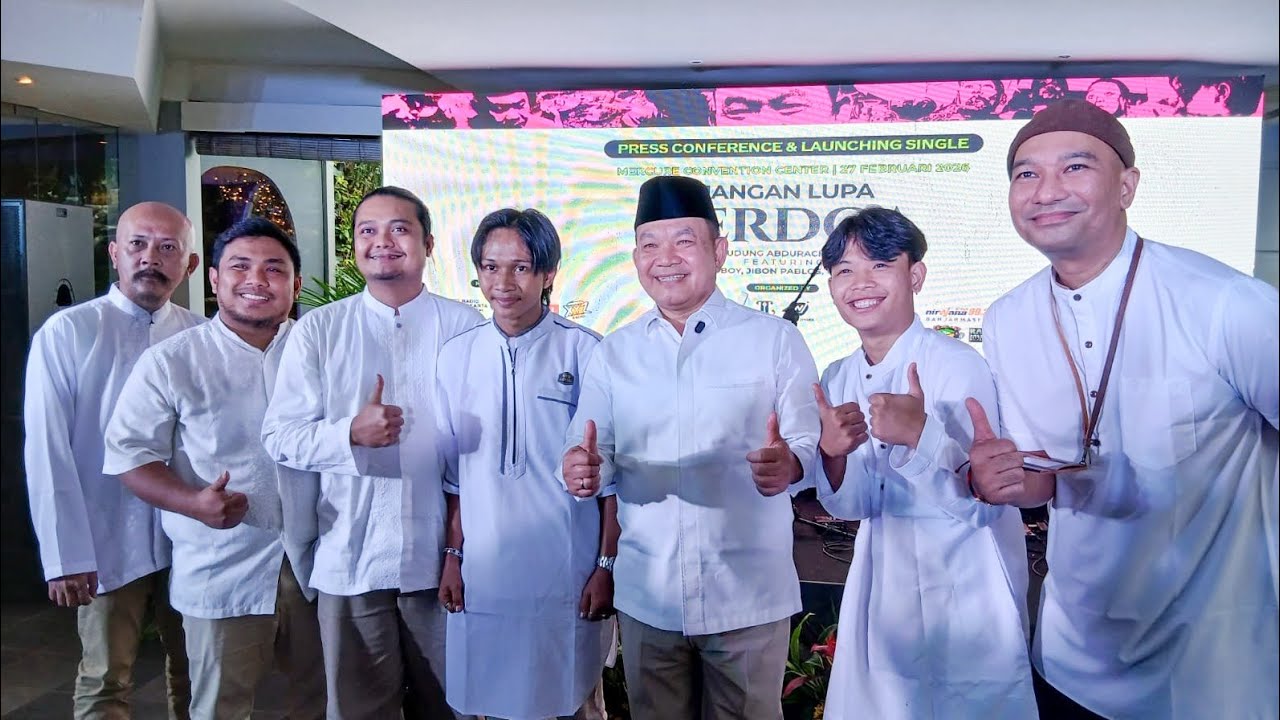 🔴 LIVE! JENDERAL DUDUNG GANDENG FAJAR SADBOY RILIS LAGU RELIGI “JANGAN LUPA BERDOA”