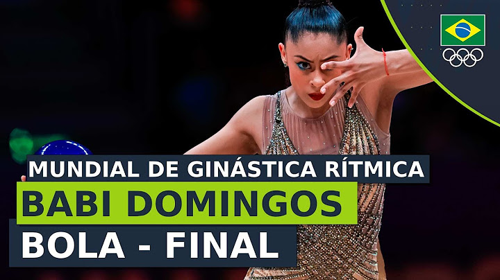 MUNDIAL DE GINÁSTICA RÍTMICA 2023 - Babi Domingos soma 31.750 na bola da Final Individual Geral