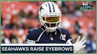 Former All-Pro cornerback Trevon Diggs practices with Seahawks | Ultimate Seattle Sports Show