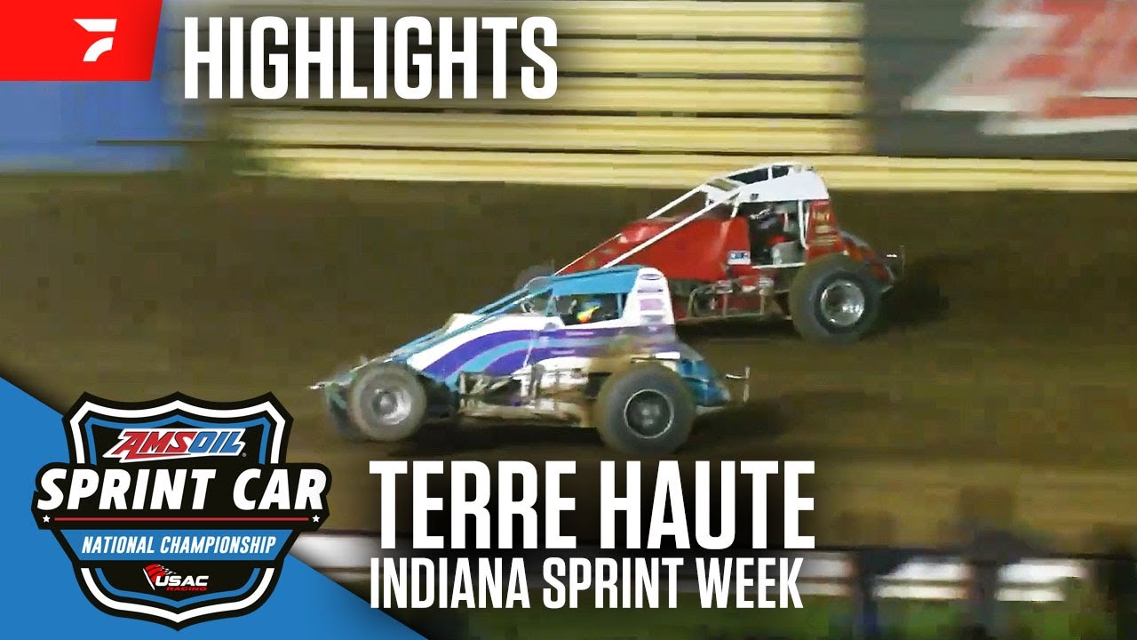 Don Smith Classic | USAC Indiana Sprint Week at Terre Haute Action Track 7/31/25 | Highlights