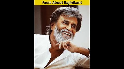 Unknown Facts About Rajnikanth | Amazing Facts || #shorts #facts #rajinikanth