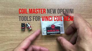 COIL MASTER REBUILD KIT VINCI 0.3 OHM SWTCH by JVS PROJECT - RBK for VINCI